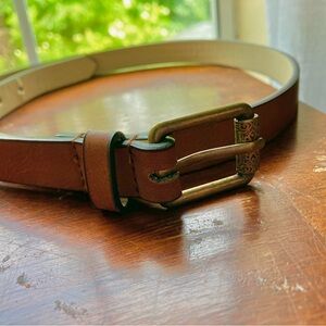 Target faux leather belt